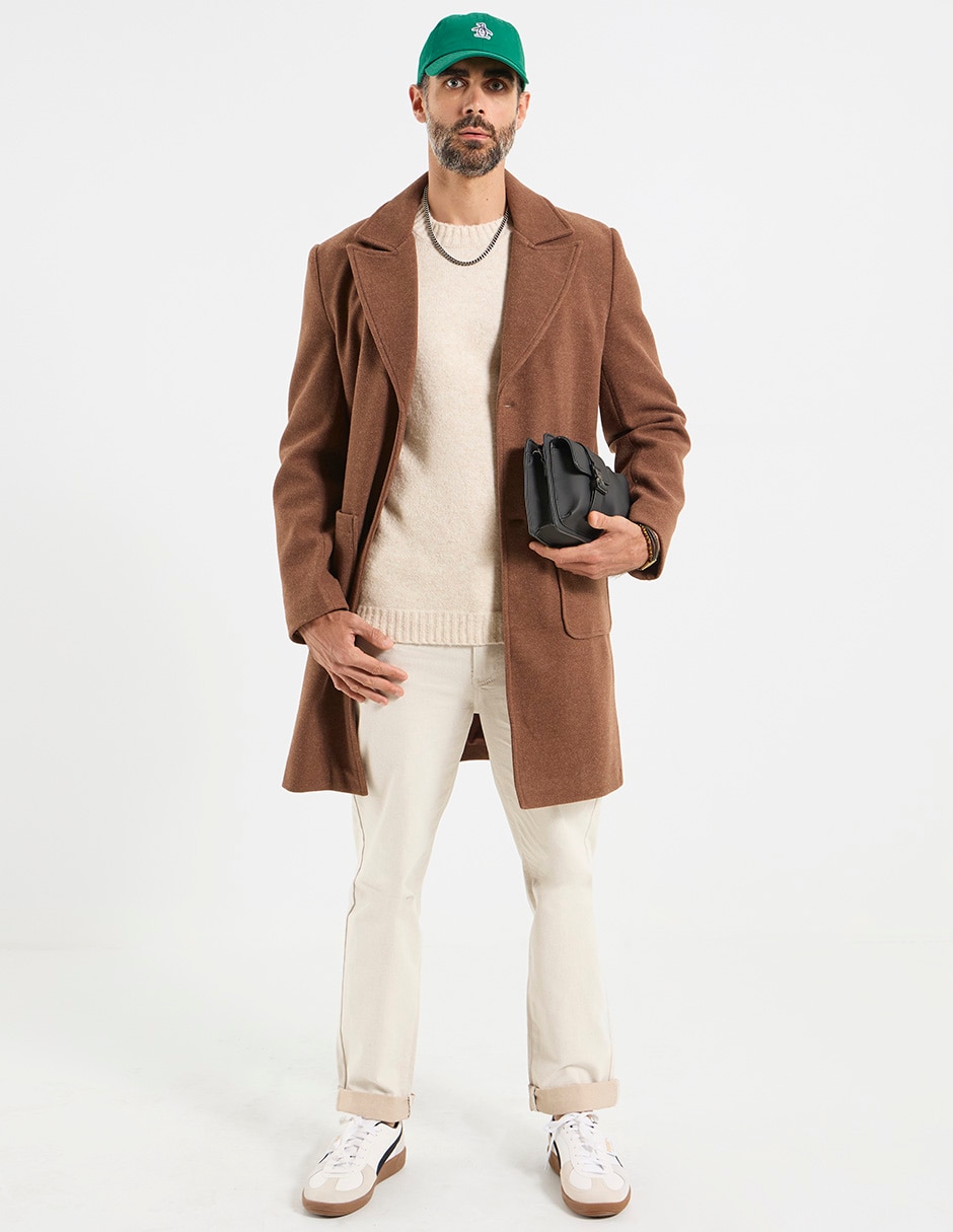 Pantalón recto de algodón para hombre 3