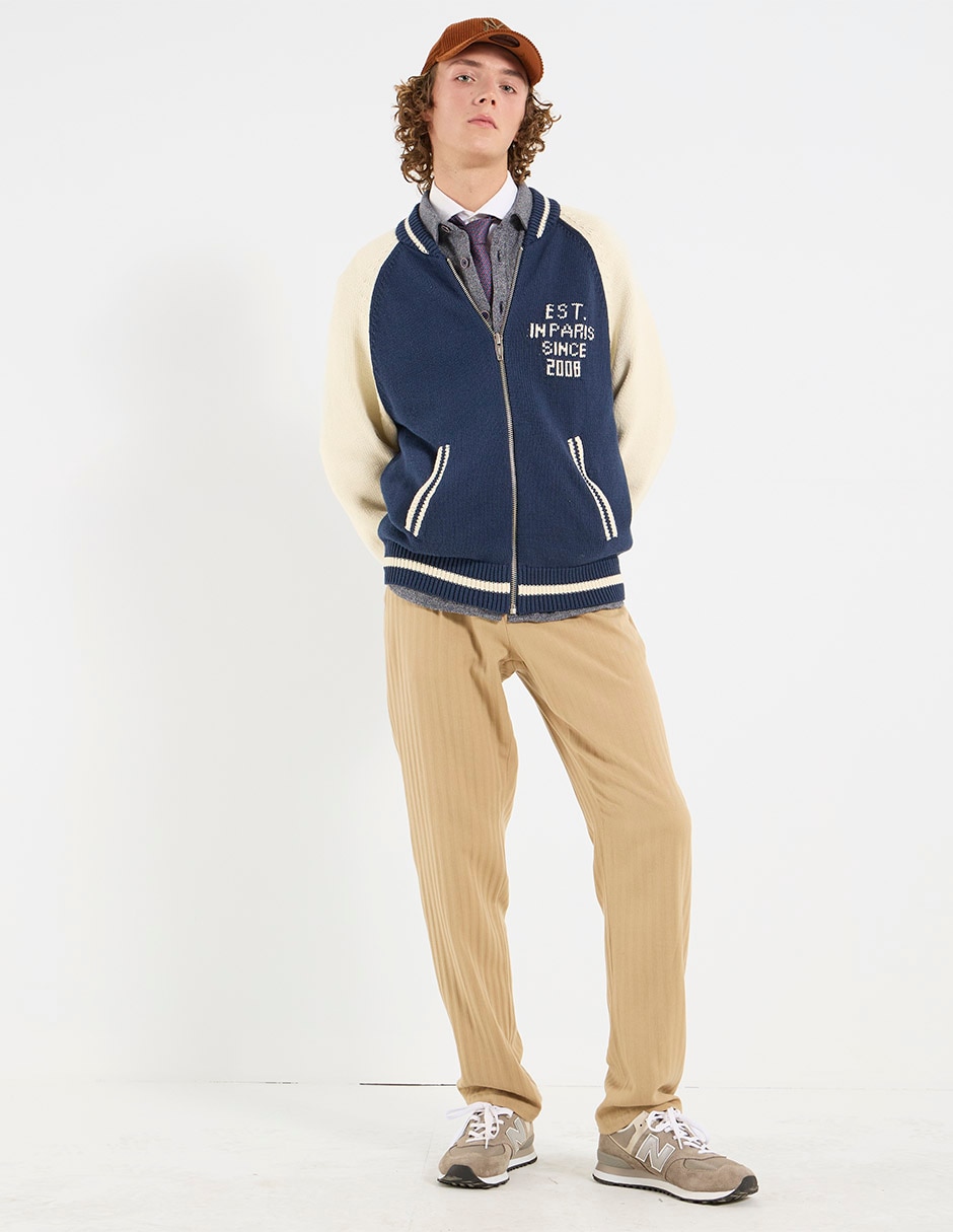 Sobrecamisa casual de algodón manga larga para hombre 4