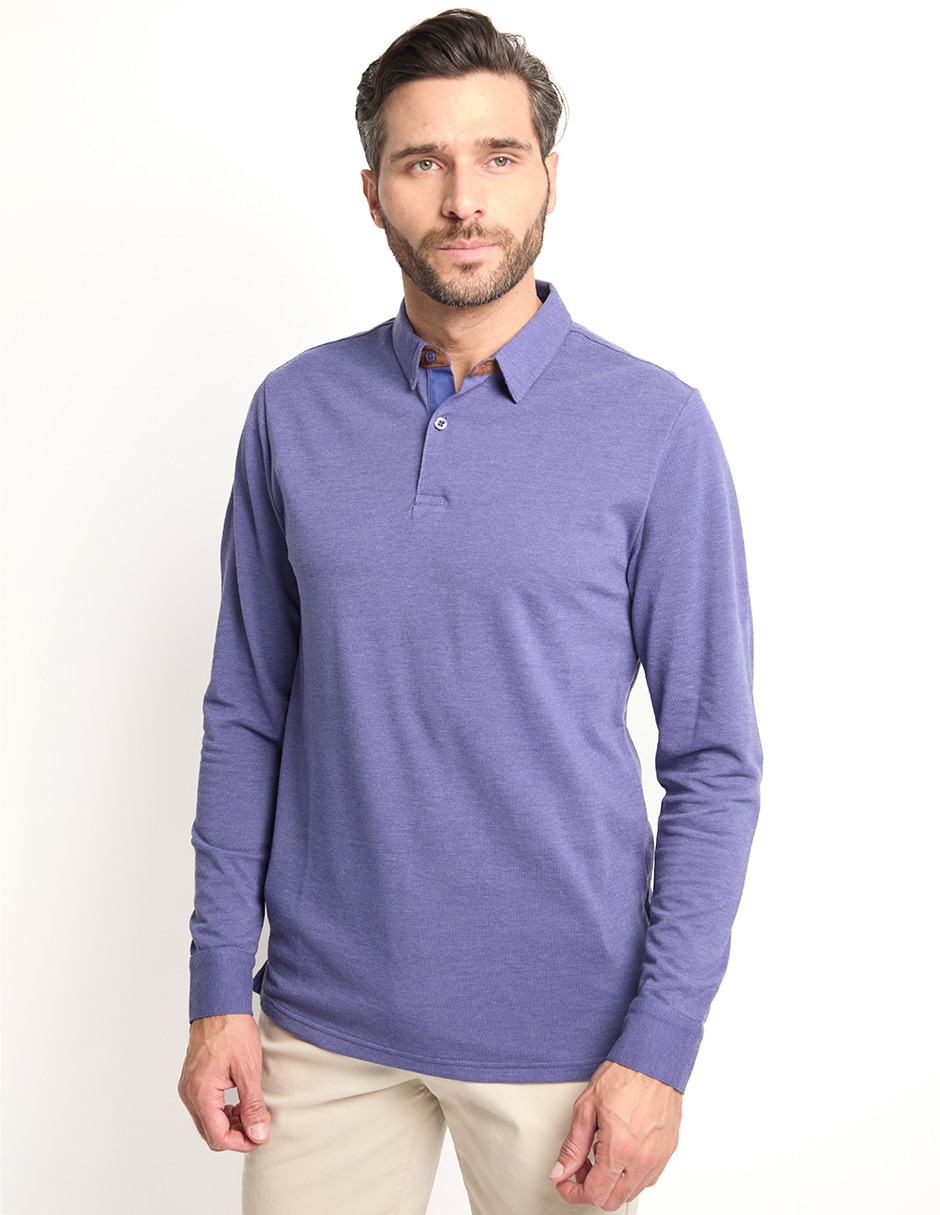 Playera tipo polo para hombre