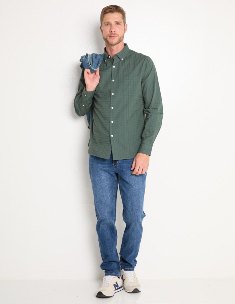 CAMISA R STREET RS250, CH, VERDE OLIVO