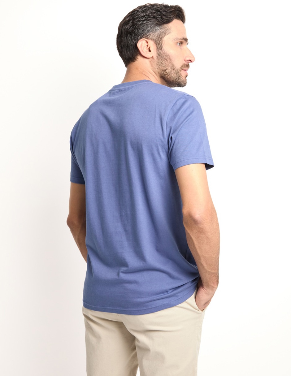 PLAYERA R STREET RS2, M, AZUL PLUMBAGO