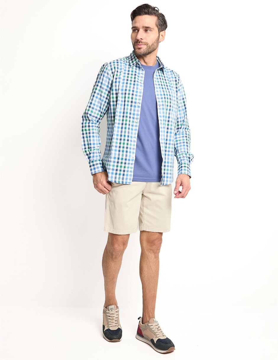 PLAYERA R STREET RS2, M, AZUL PLUMBAGO