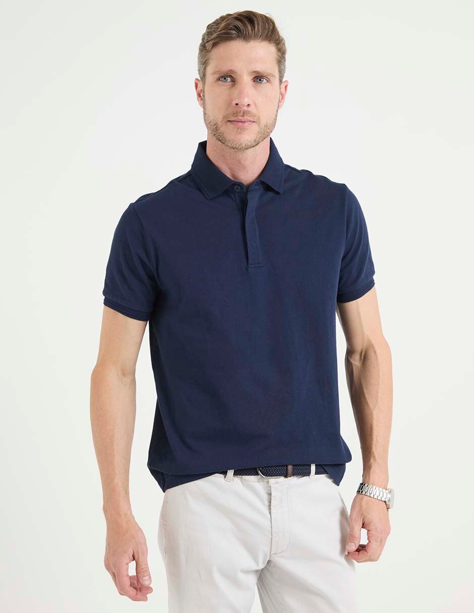 Playera tipo polo para hombre