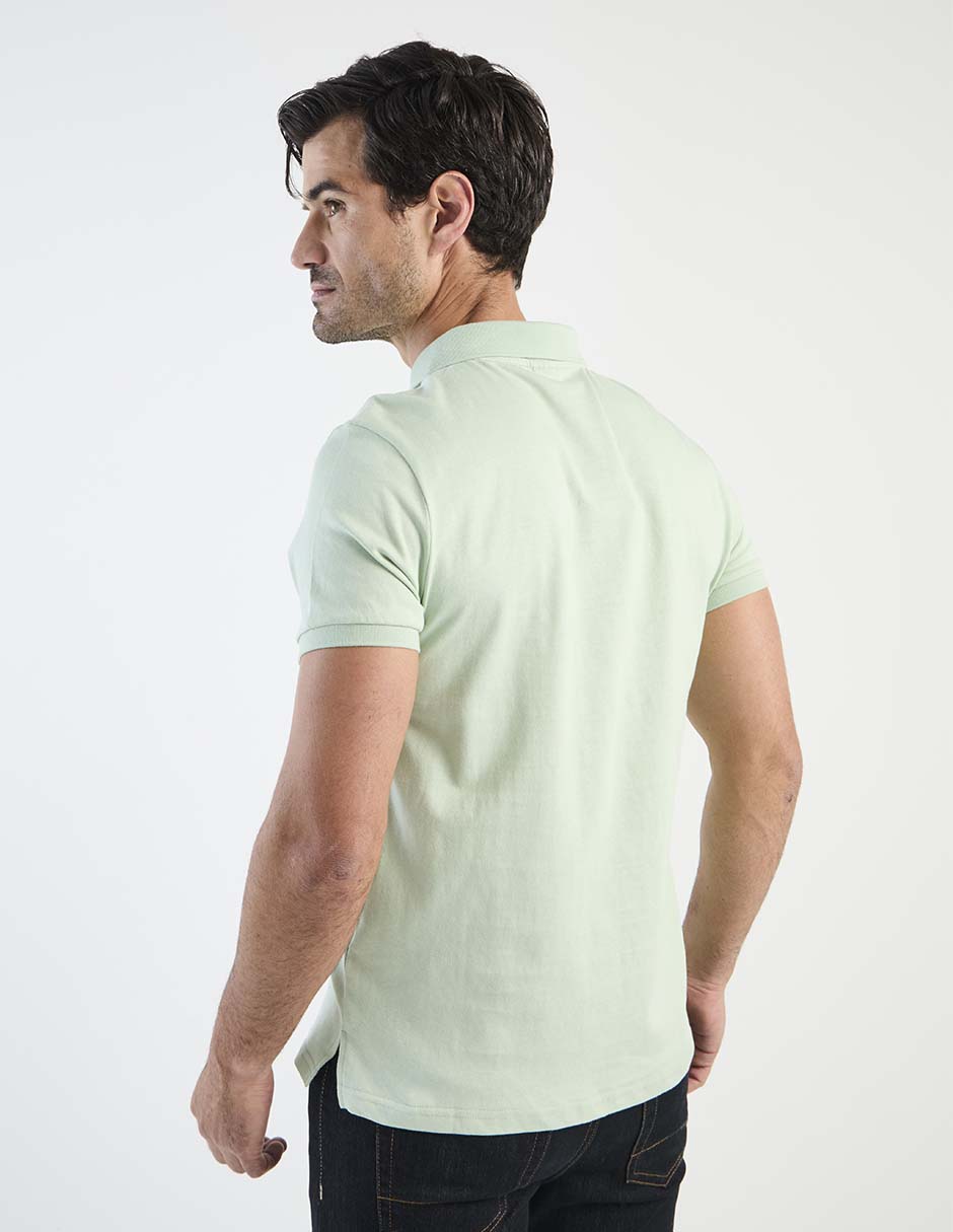 Playera tipo polo R Street para hombre