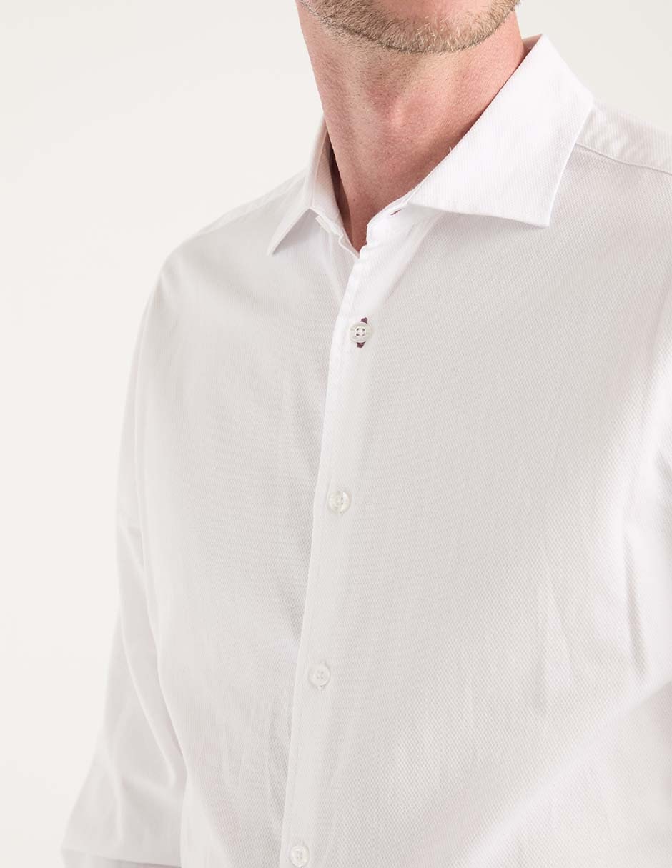 Camisa casual de algodón manga larga para hombre 4