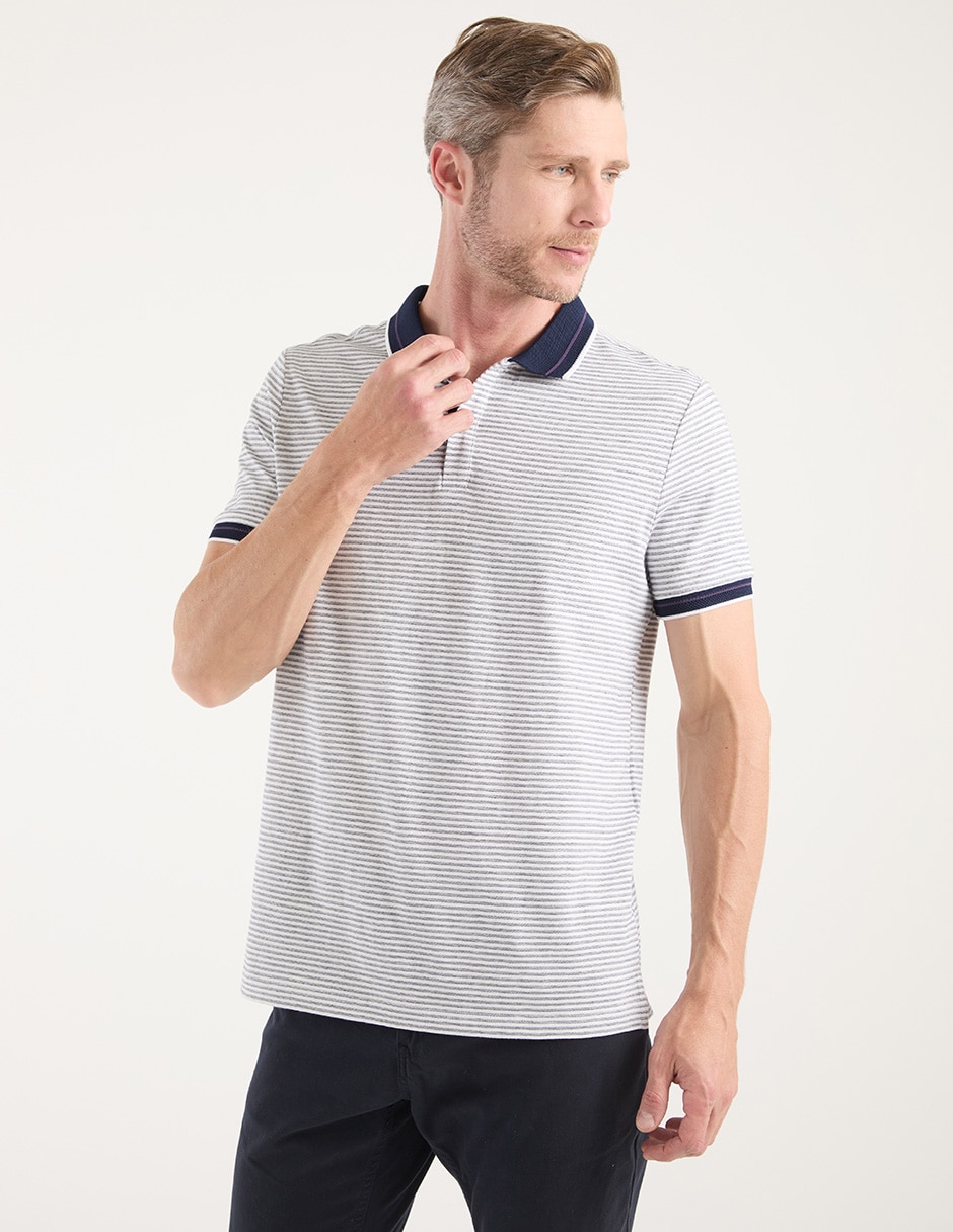 Playera tipo polo para hombre