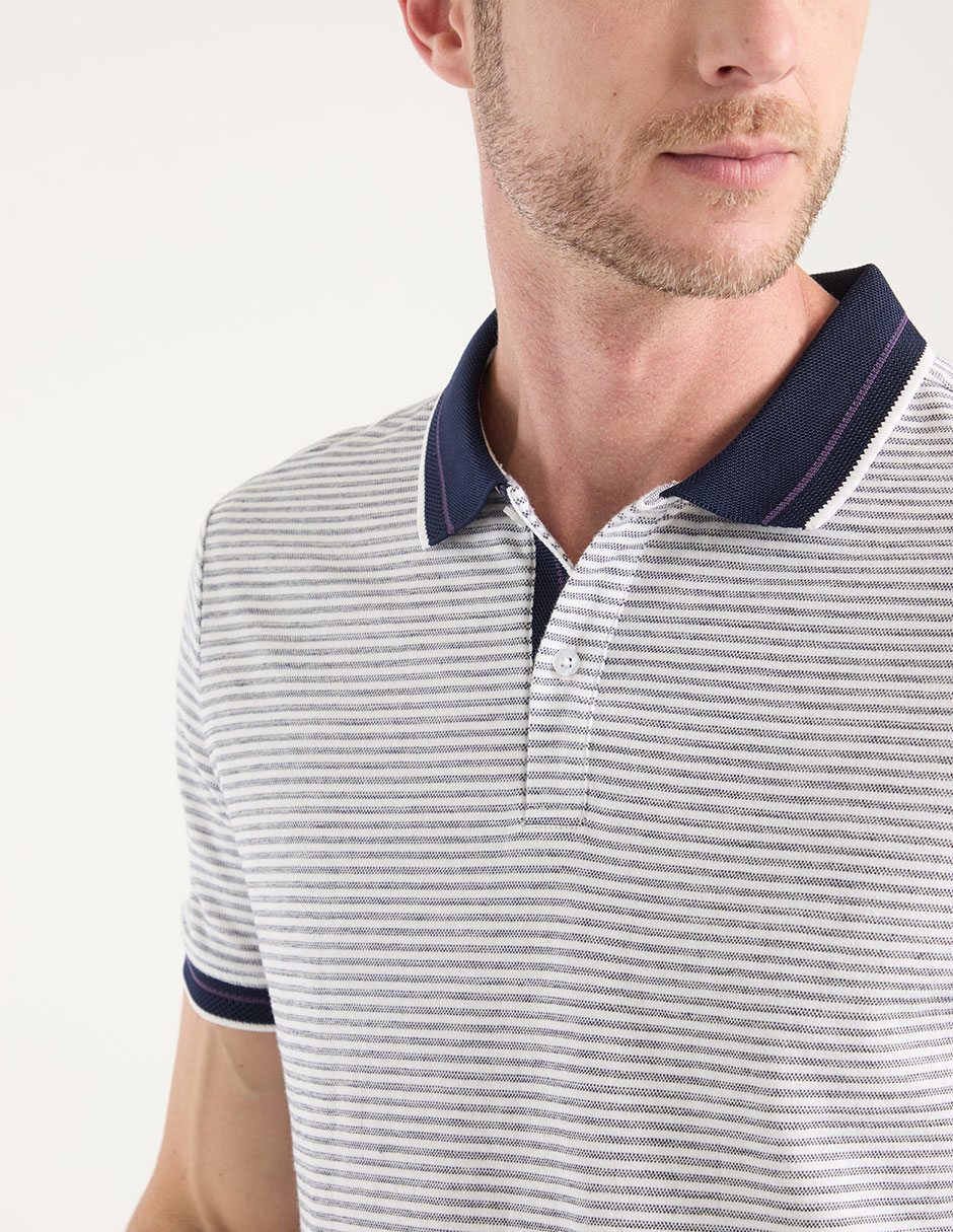 Playera tipo polo para hombre 4