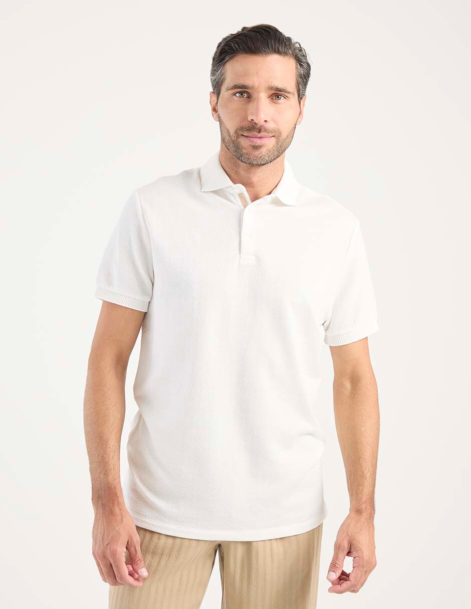 Playera tipo polo para hombre