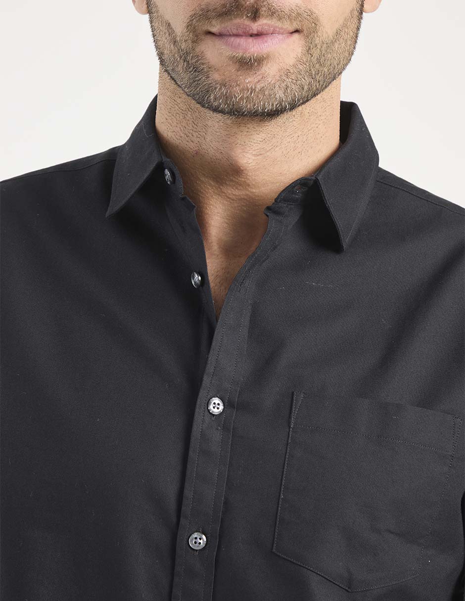 CAMISA JBE JBE2511-334 M/L, XG, NEGRO