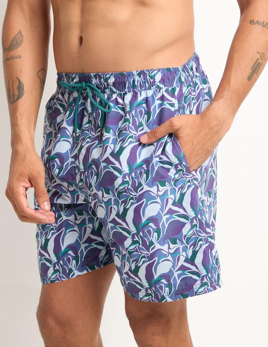 Traje de baño con bolsillos para hombre 4