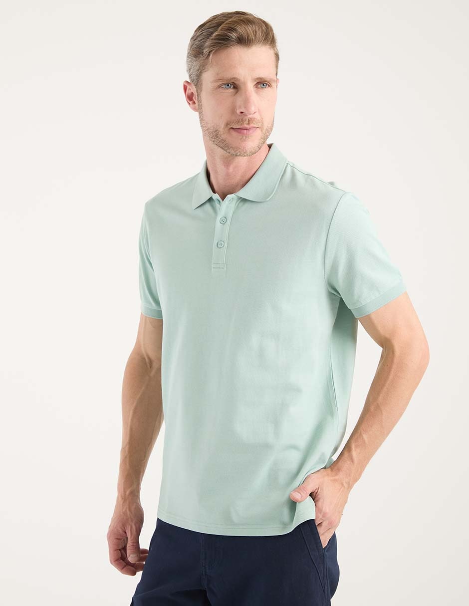 Playera tipo polo para hombre