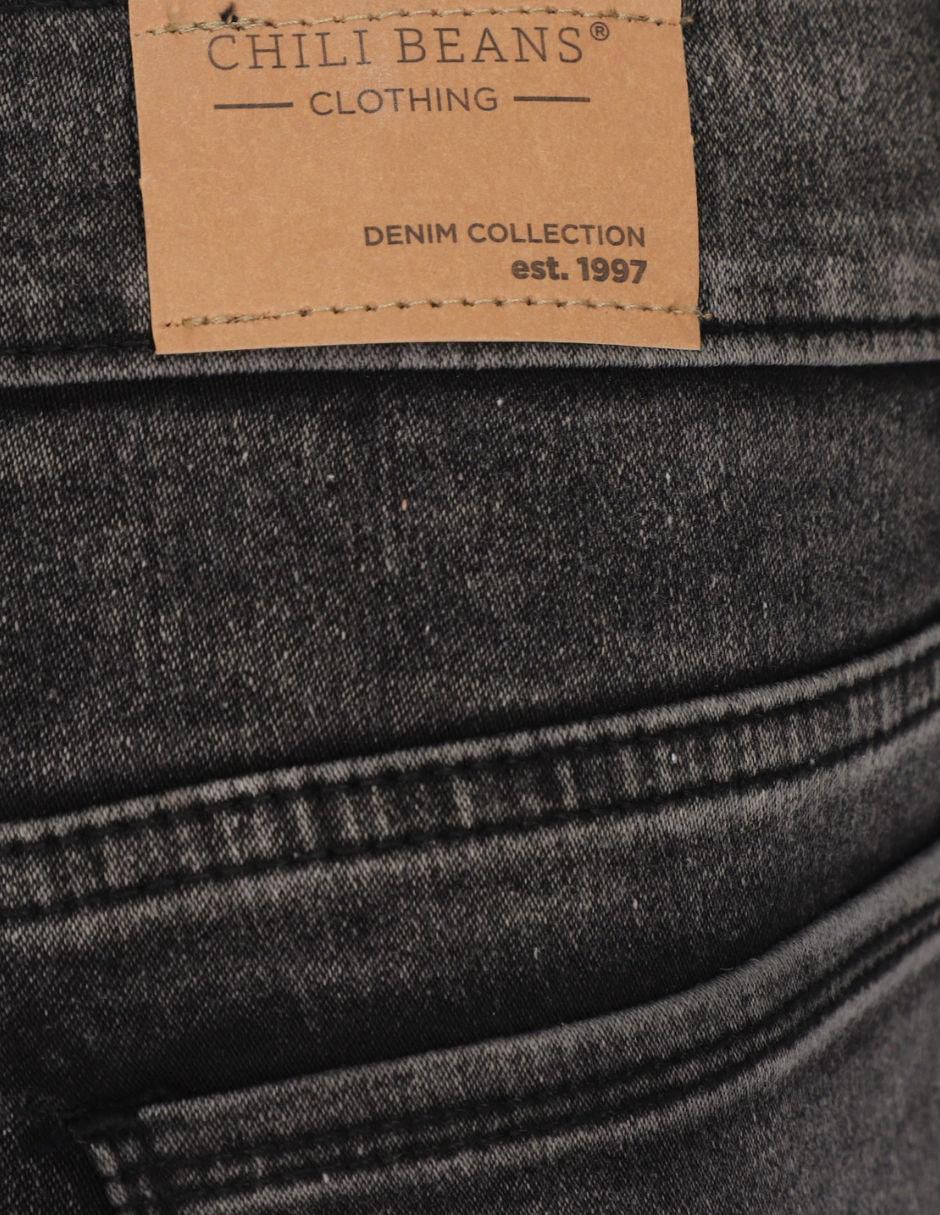 Jeans skinny Lenny deslavado para hombre 4