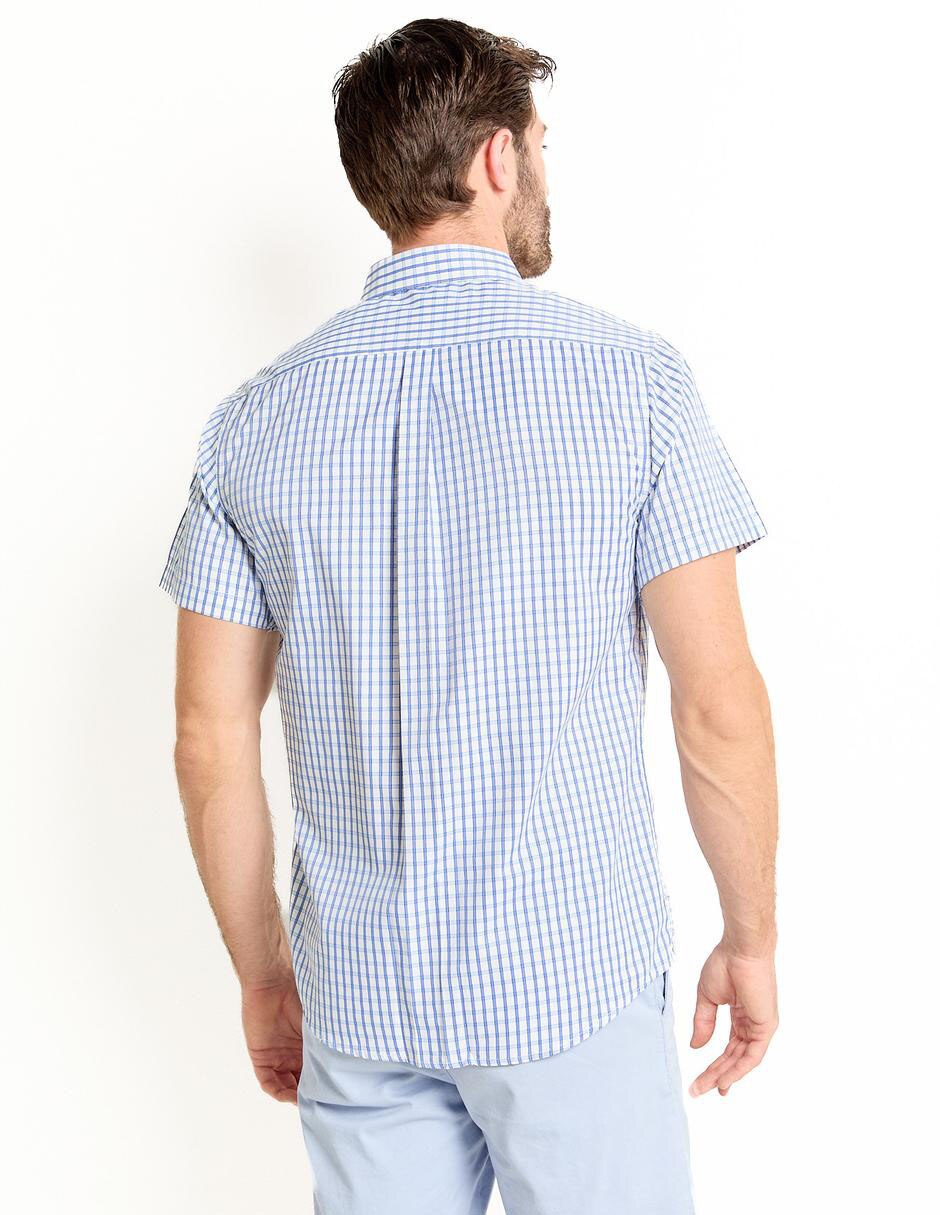 Camisa casual de algodón manga corta para hombre 2