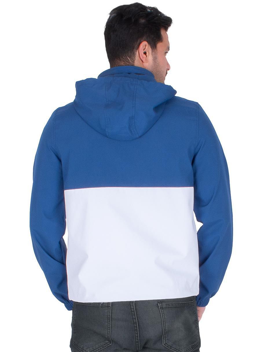 Chamarra casual impermeable con capucha para hombre 2
