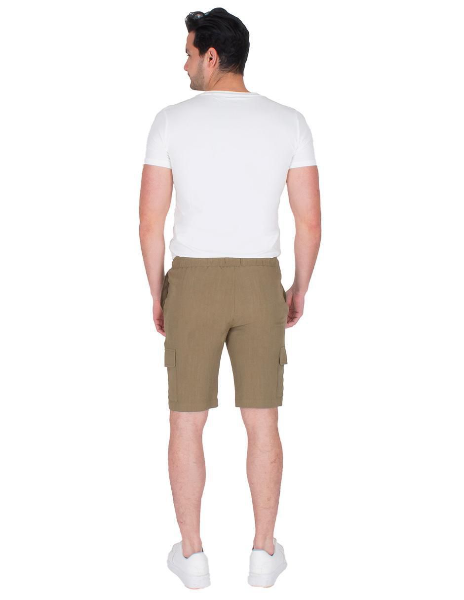 Bermuda de lino para hombre 2