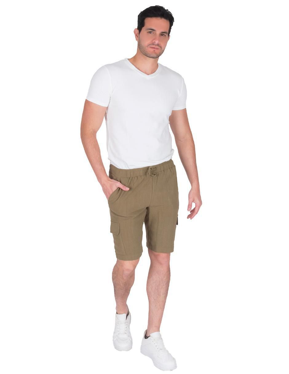 Bermuda de lino para hombre 3