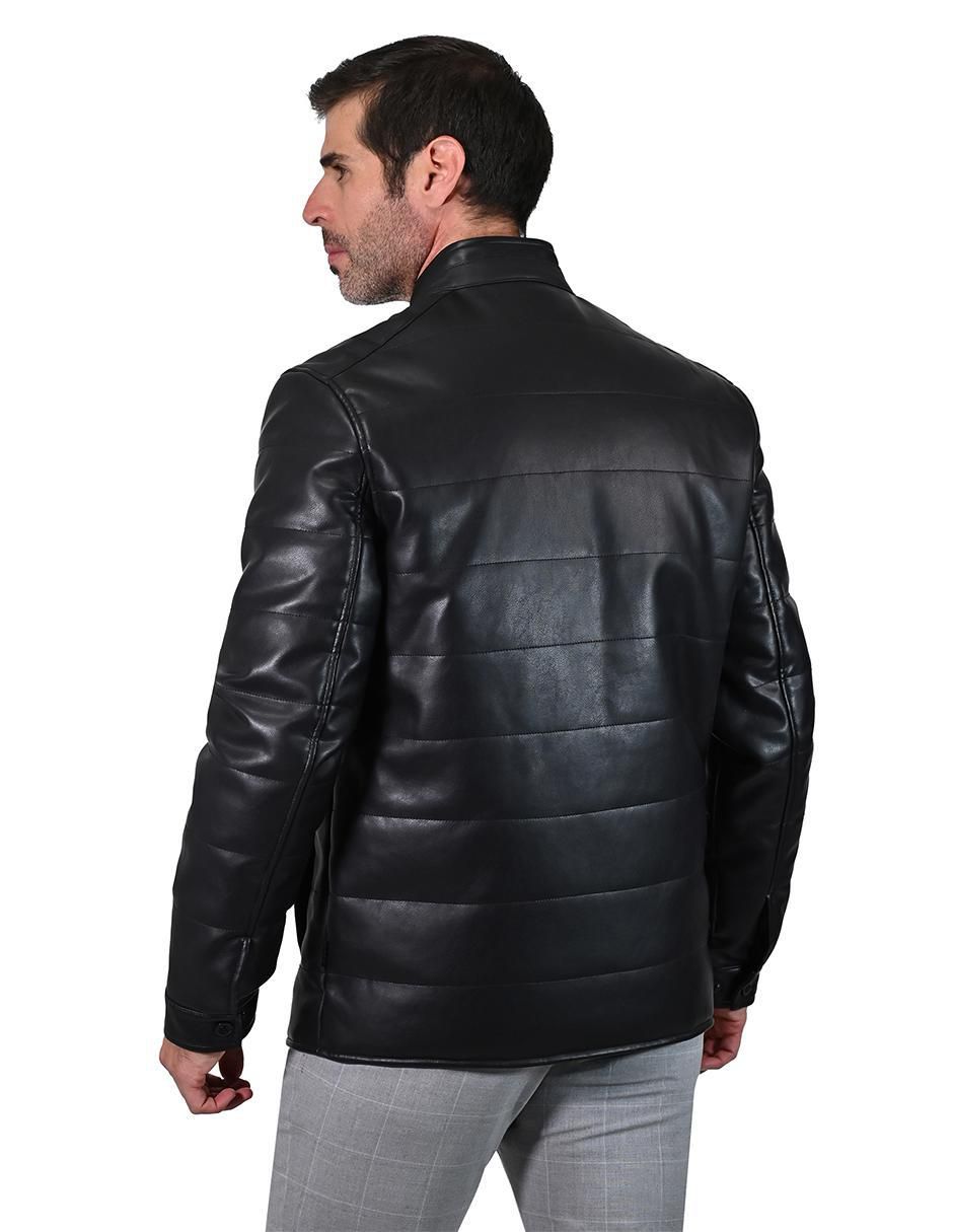 Chamarra casual con bolsillos para hombre 2