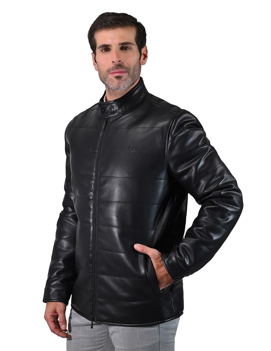 Chamarra casual con bolsillos para hombre 3