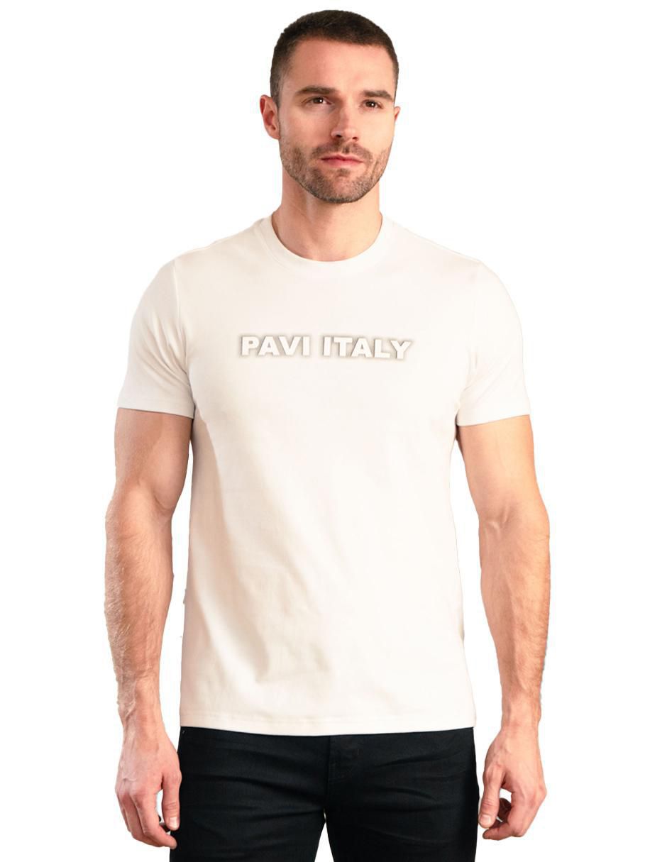 Playera cuello redondo para hombre
