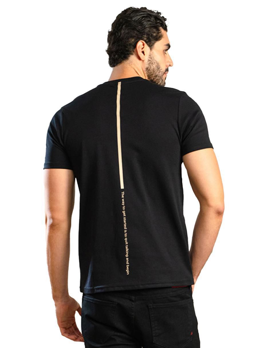 Playera cuello redondo para hombre 4
