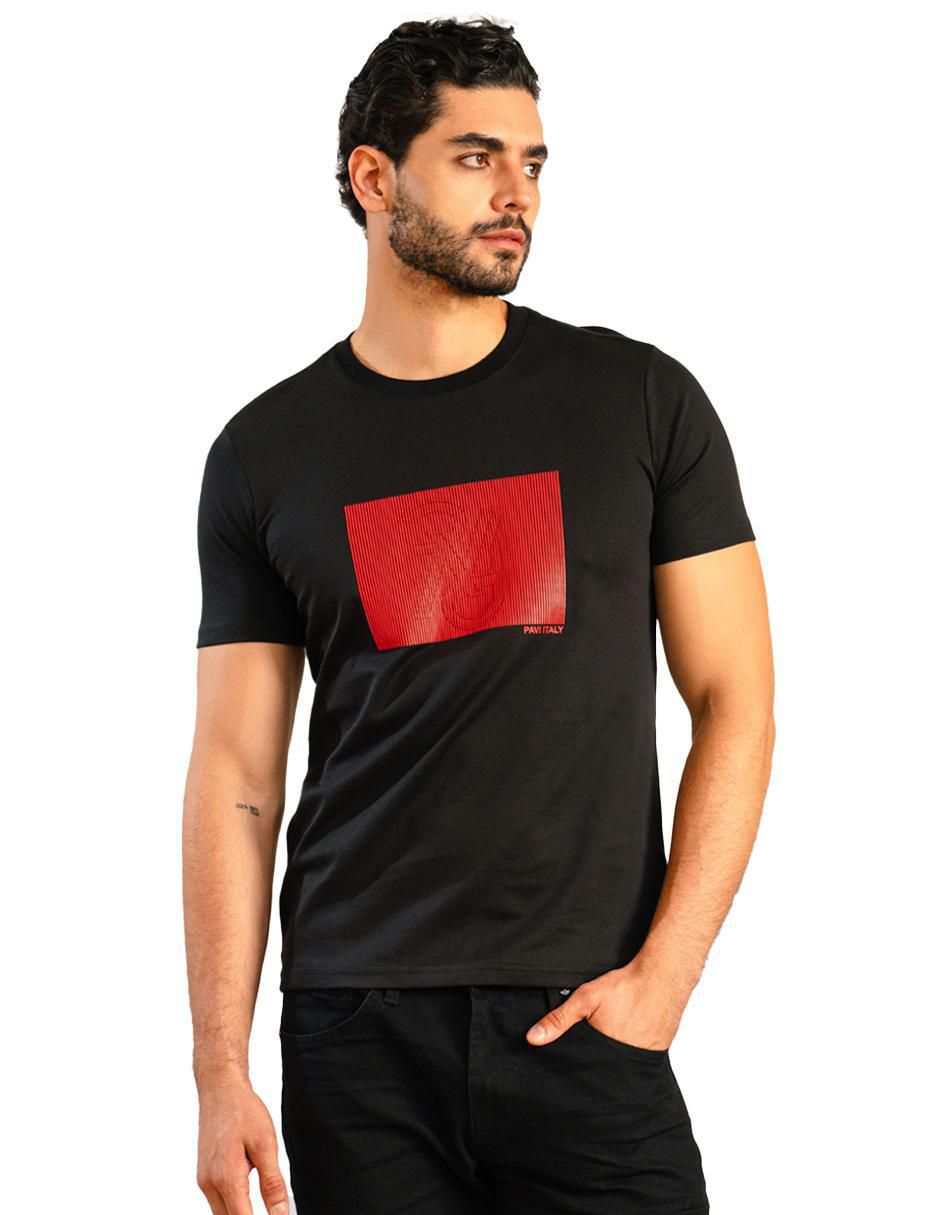 Playera cuello redondo para hombre