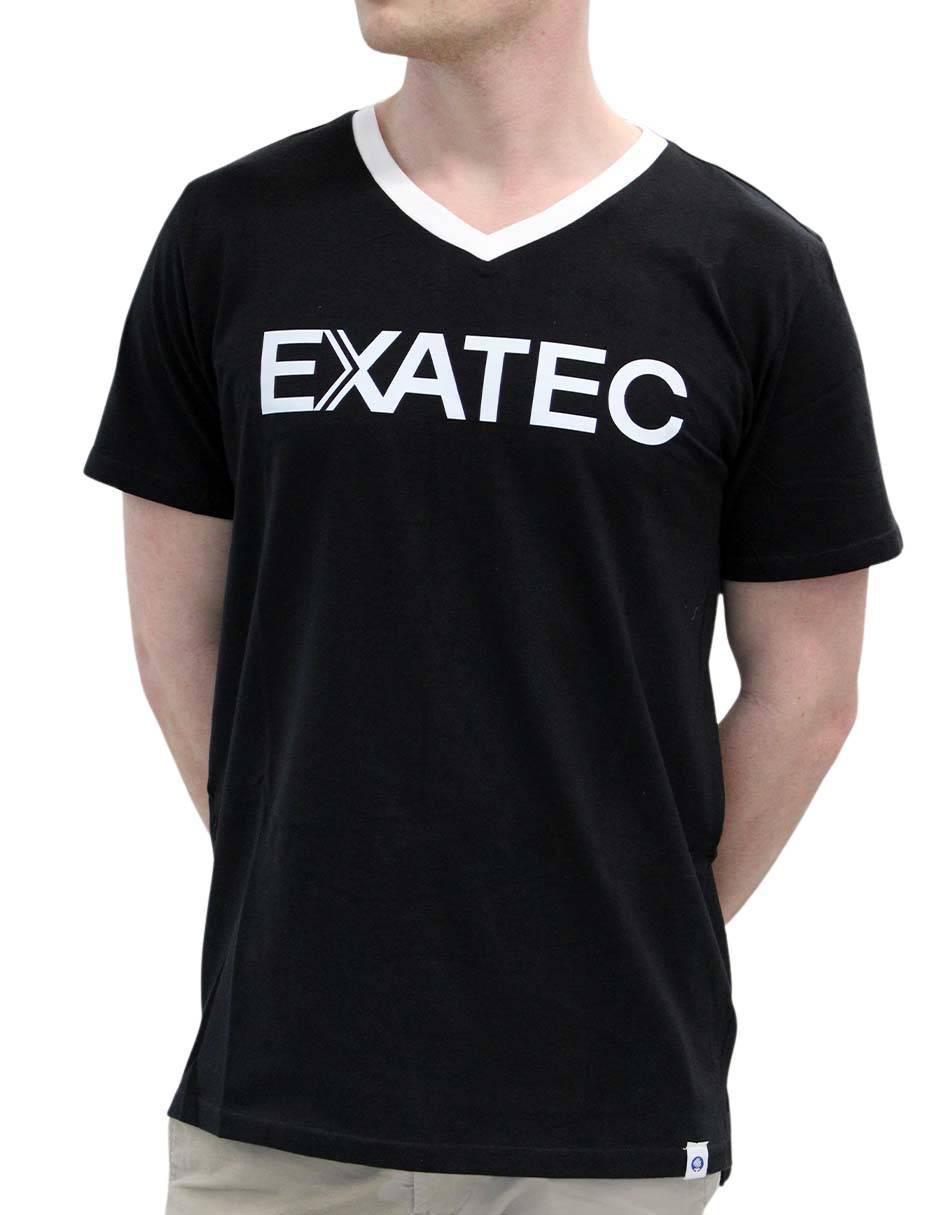 Playera Exatec cuello V para hombre 2