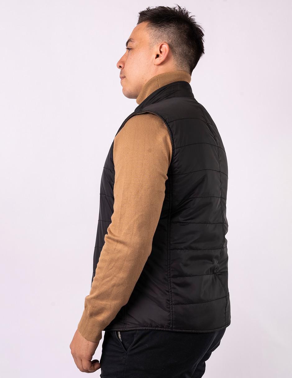 Chaleco impermeable de piel reversible para hombre 5