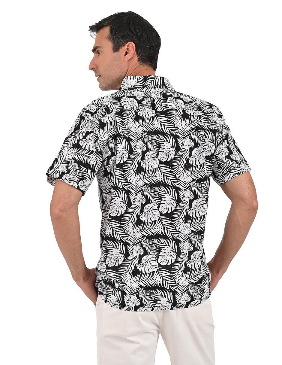 Camisa casual de algodón manga corta para hombre 2