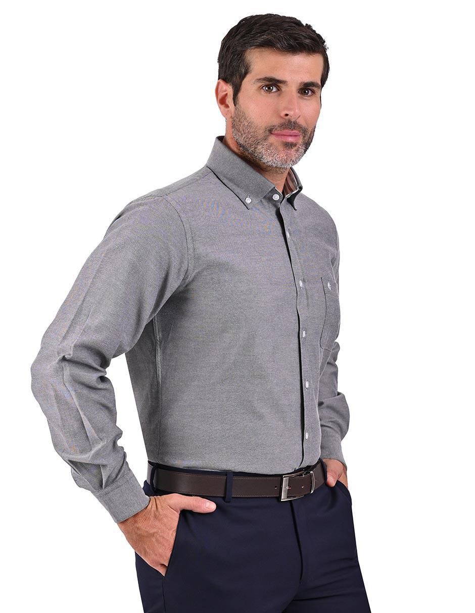 "camisa/sobrecamisa" casual michel blanc "de" (si aplica) poliéster y algodón "manga" ml "para hombre"