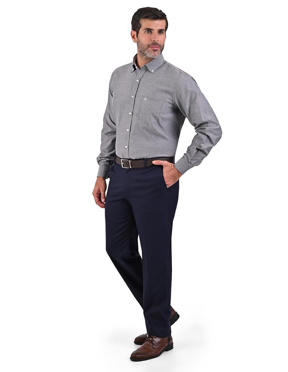 "camisa/sobrecamisa" casual michel blanc "de" (si aplica) poliéster y algodón "manga" ml "para hombre"