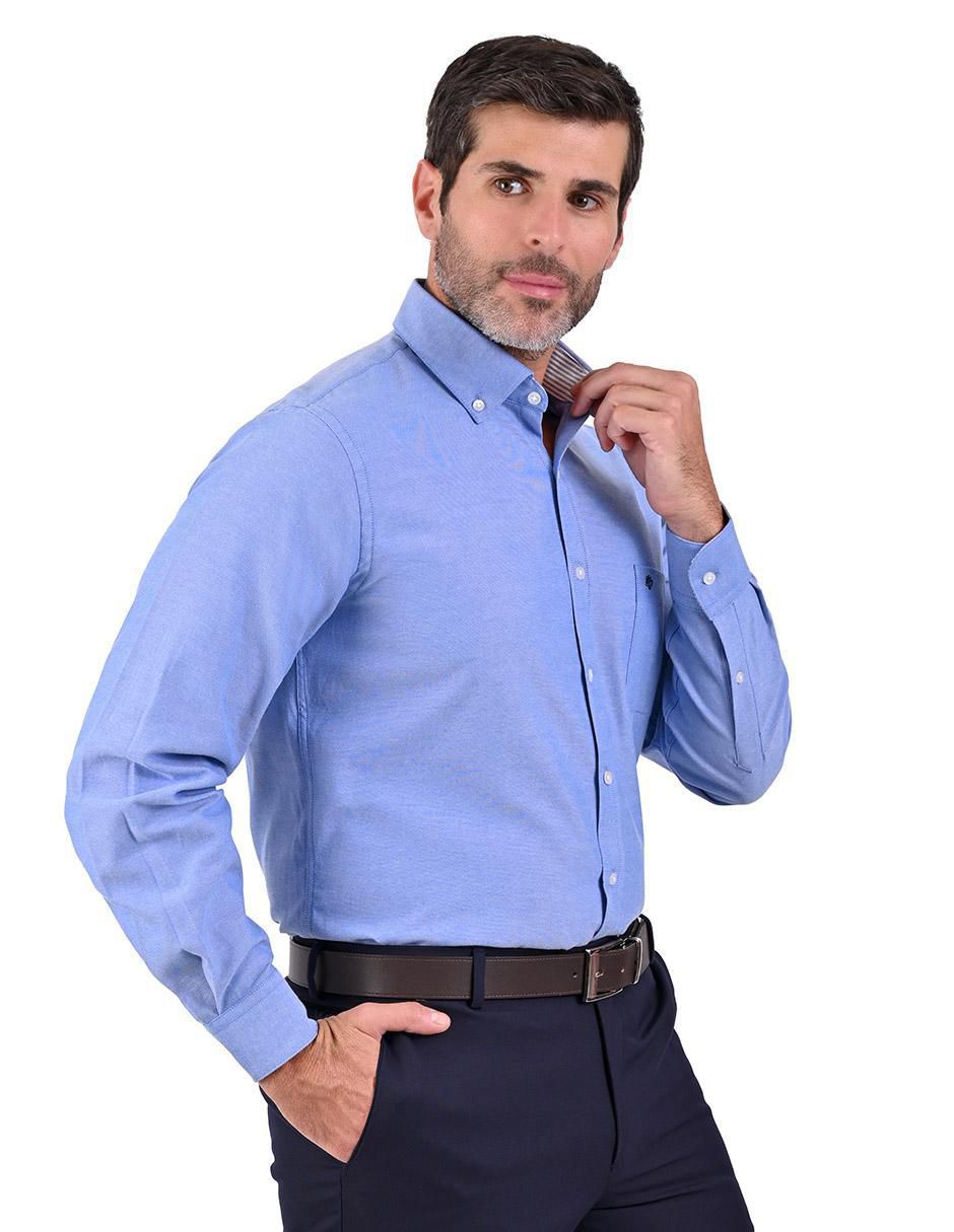"camisa/sobrecamisa" casual michel blanc "de" (si aplica) poliéster y algodón "manga" ml "para hombre"