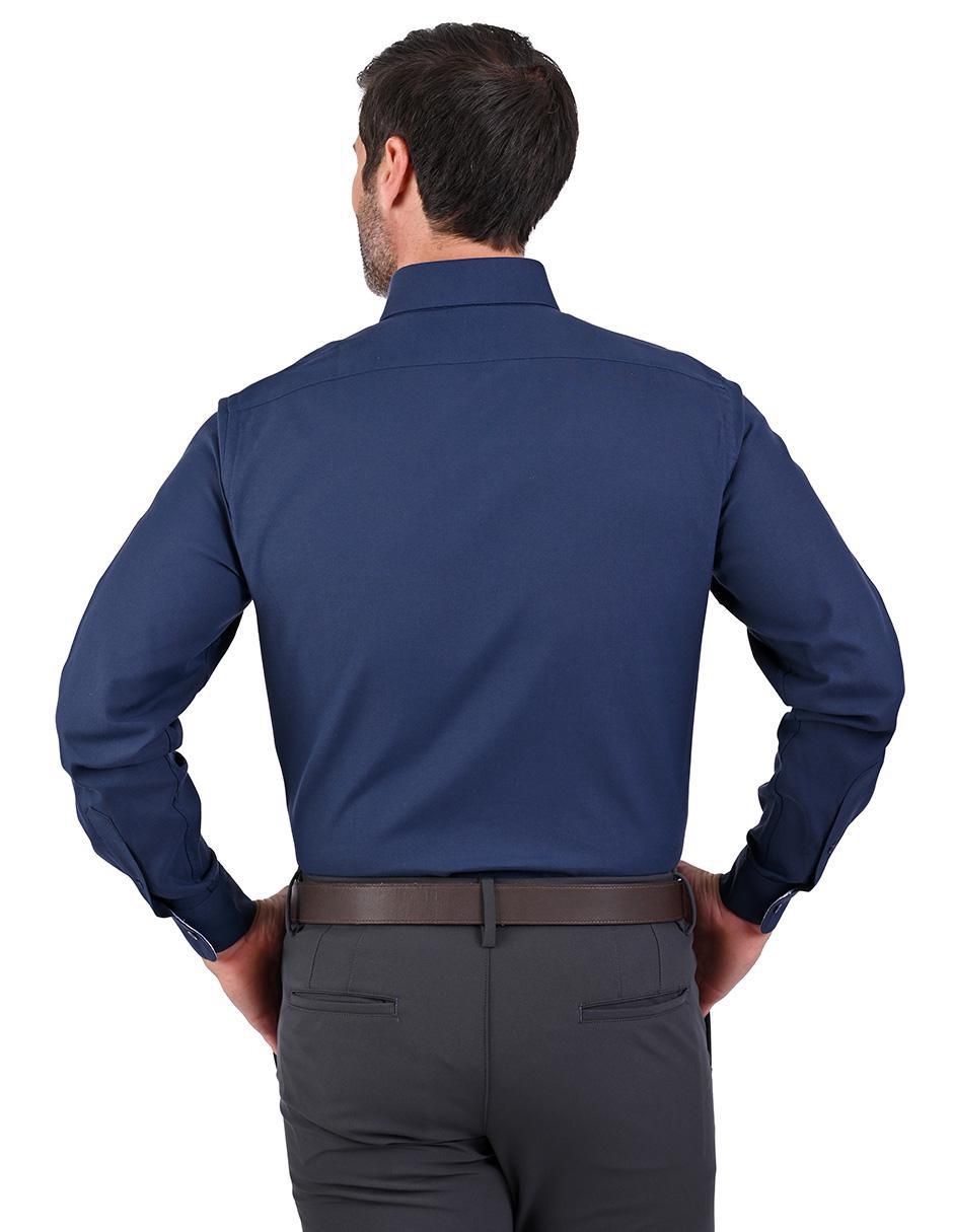 Camisa casual manga laraga para hombre 4