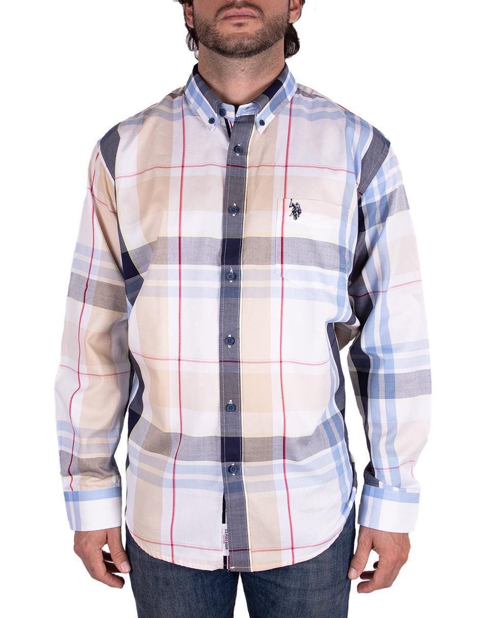 Camisa casual de algodón y lino manga larga para hombre Camisa casual de algodón y lino manga larga para hombre