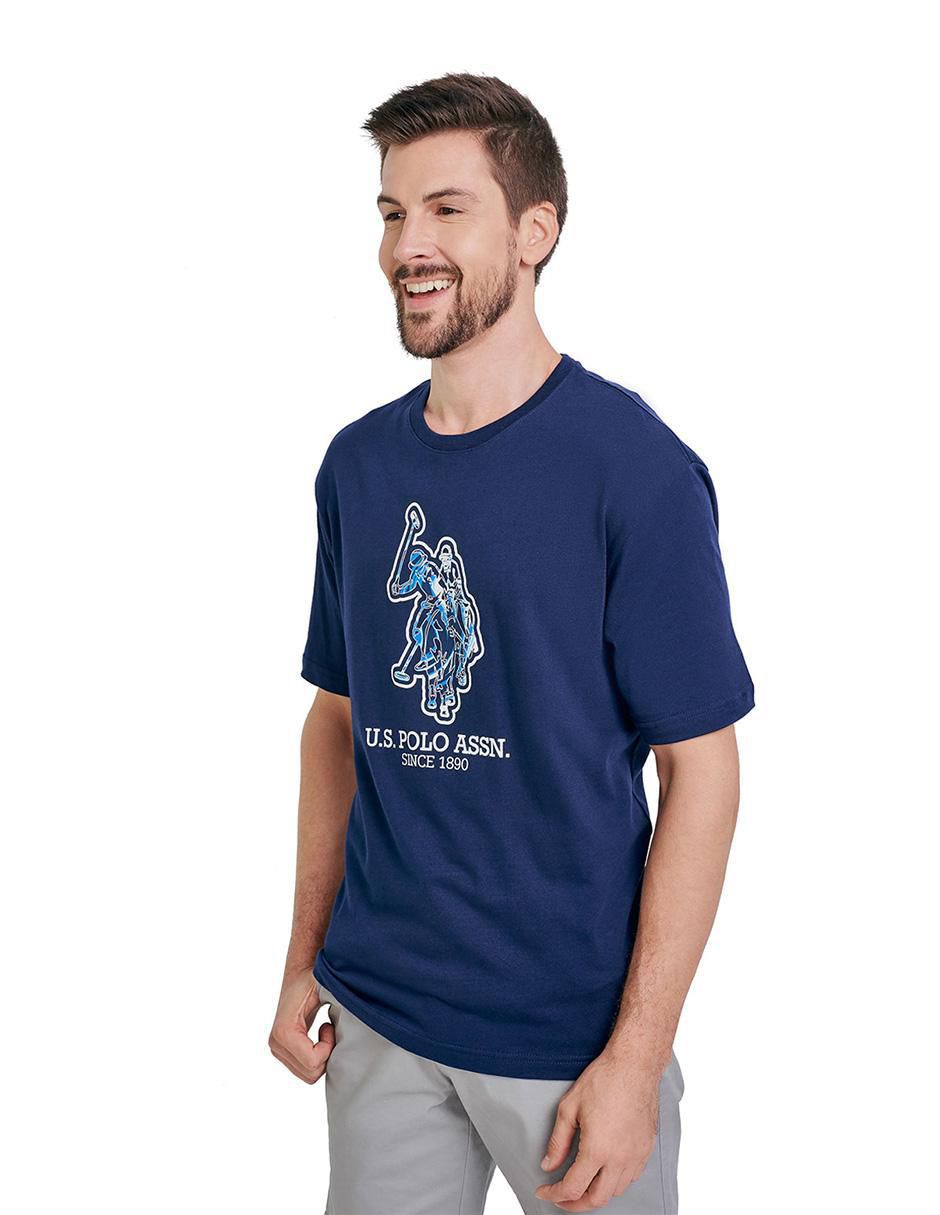 Playera tshirt cuello redondo para hombre 2