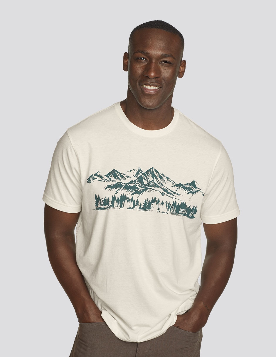 Playera Eddie Bauer cuello redondo para hombre