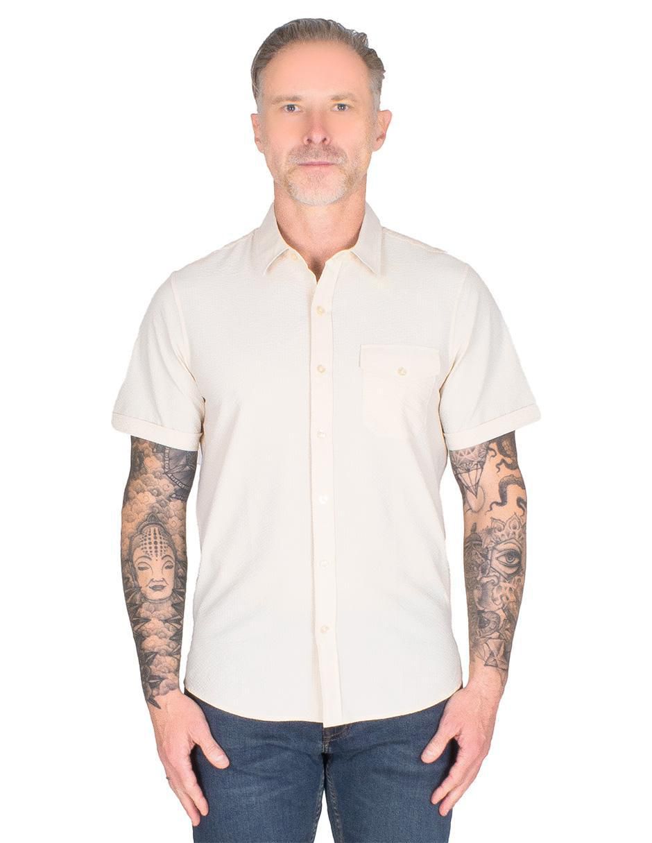 "camisa/sobrecamisa" casual generra "de" (si aplica) poliéster "manga" mc "para hombre"