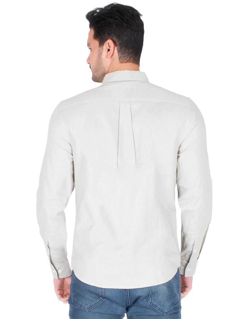 "camisa/sobrecamisa" casual generra "de" (si aplica) algodón y lino "manga" ml "para hombre"