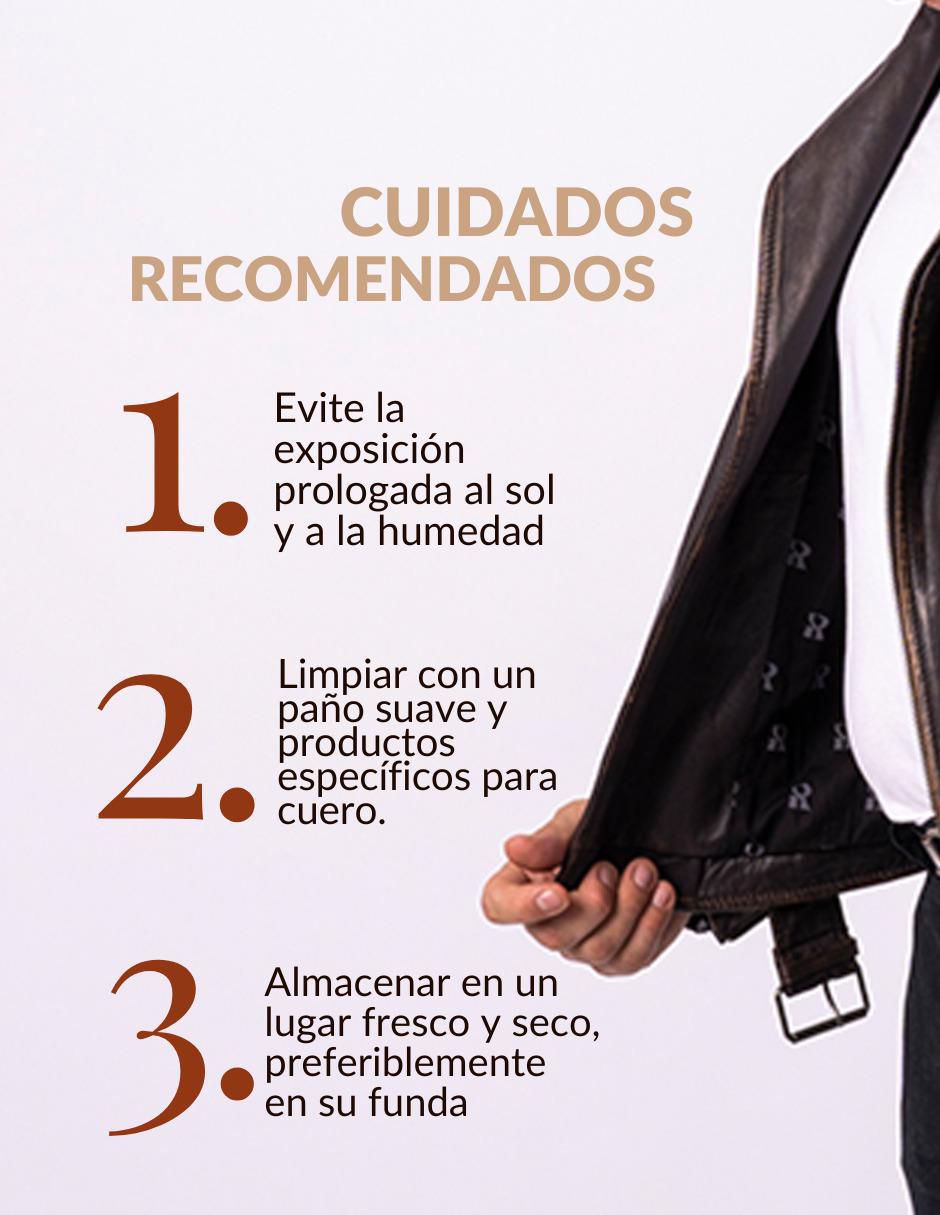 Chamarra para motociclista impermeable de piel bolsa con cierre para hombre 6