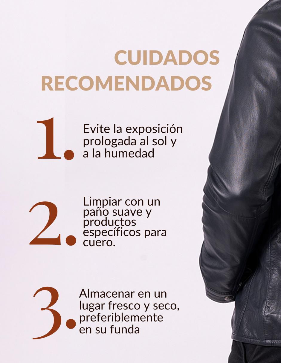 "chamarra" casual pelle royale resistente al agua "de" piel sin capucha "para hombre"