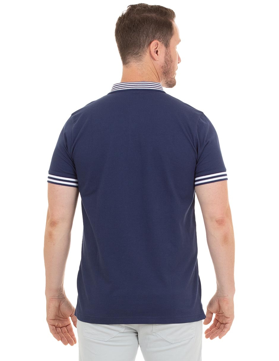 Playera tipo polo Gaibi para hombre 3