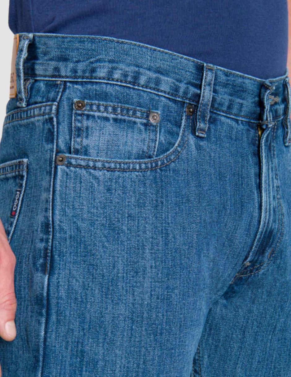Jeans slim Vaxter lavado bleach para hombre 4