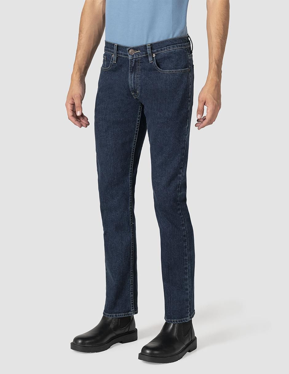 "jeans" regular bota oggi jeans vaxter avatar "lavado" stone wash "para hombre"