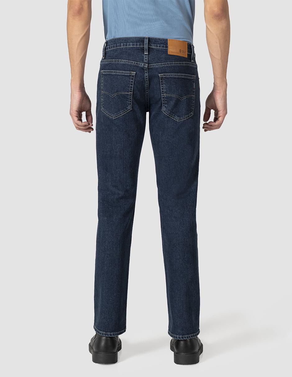 "jeans" regular bota oggi jeans vaxter avatar "lavado" stone wash "para hombre"