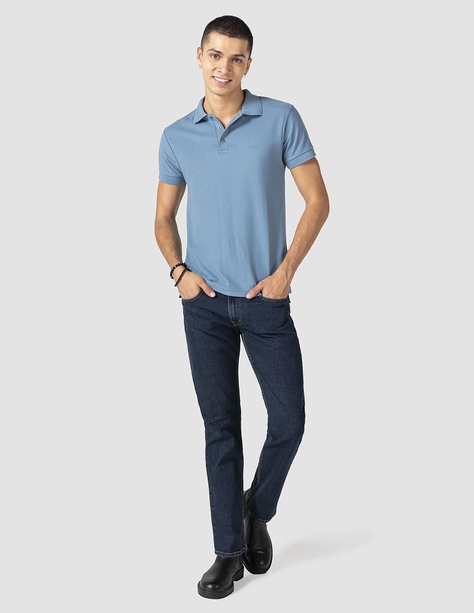 "jeans" regular bota oggi jeans vaxter avatar "lavado" stone wash "para hombre"