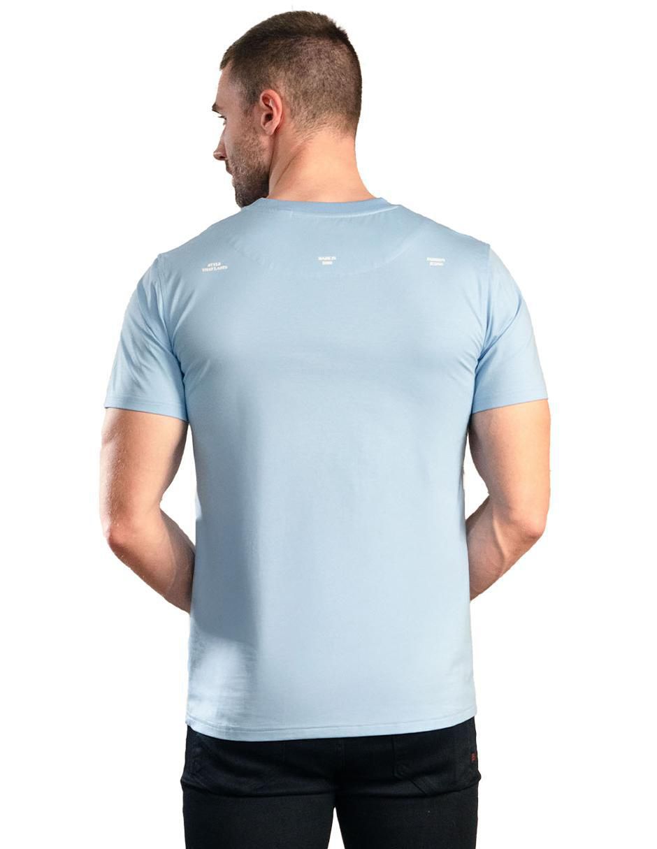 Playera cuello redondo para hombre 4