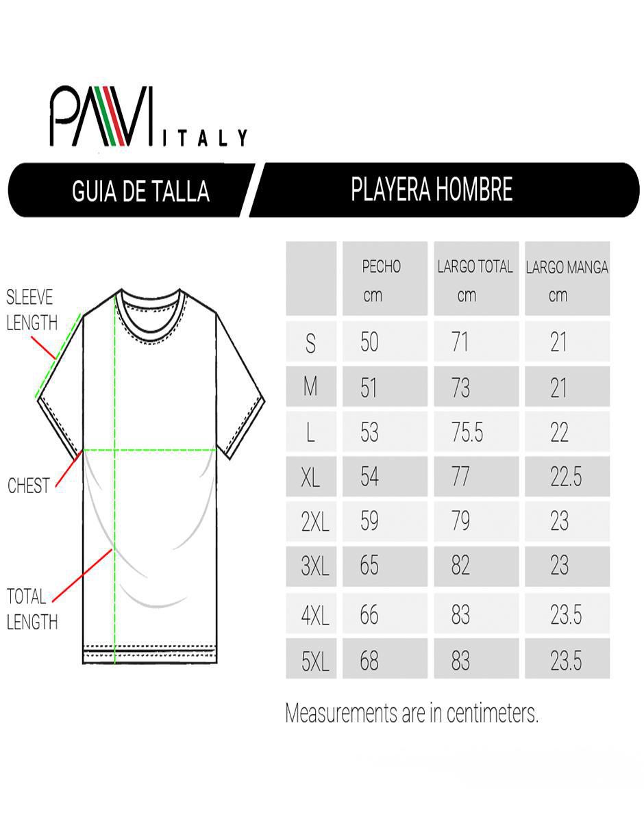 Playera cuello redondo para hombre 7