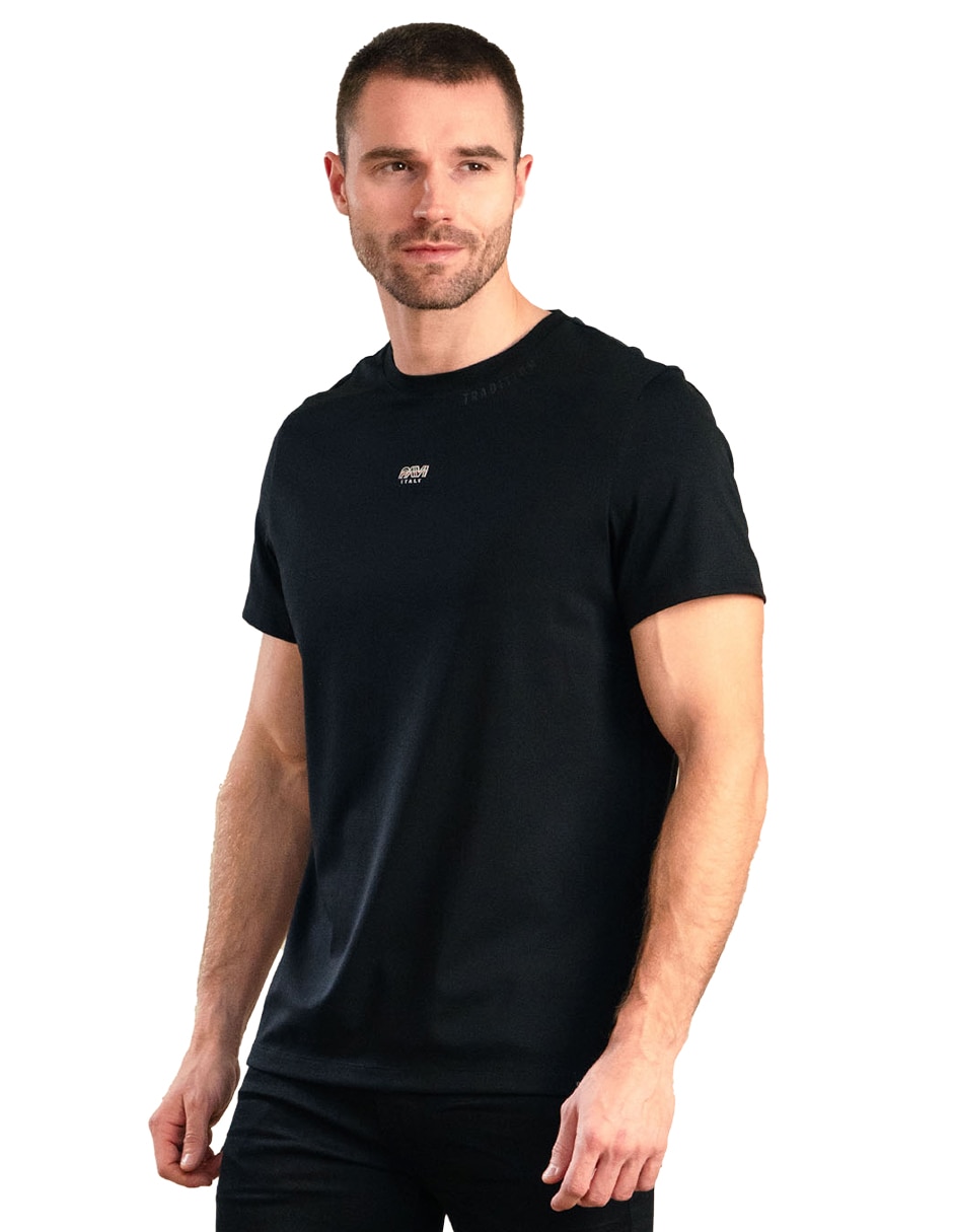 Playera cuello redondo para hombre