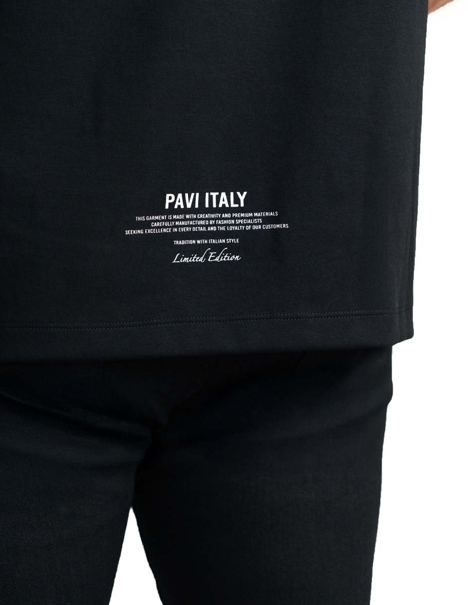 Playera cuello redondo para hombre 4