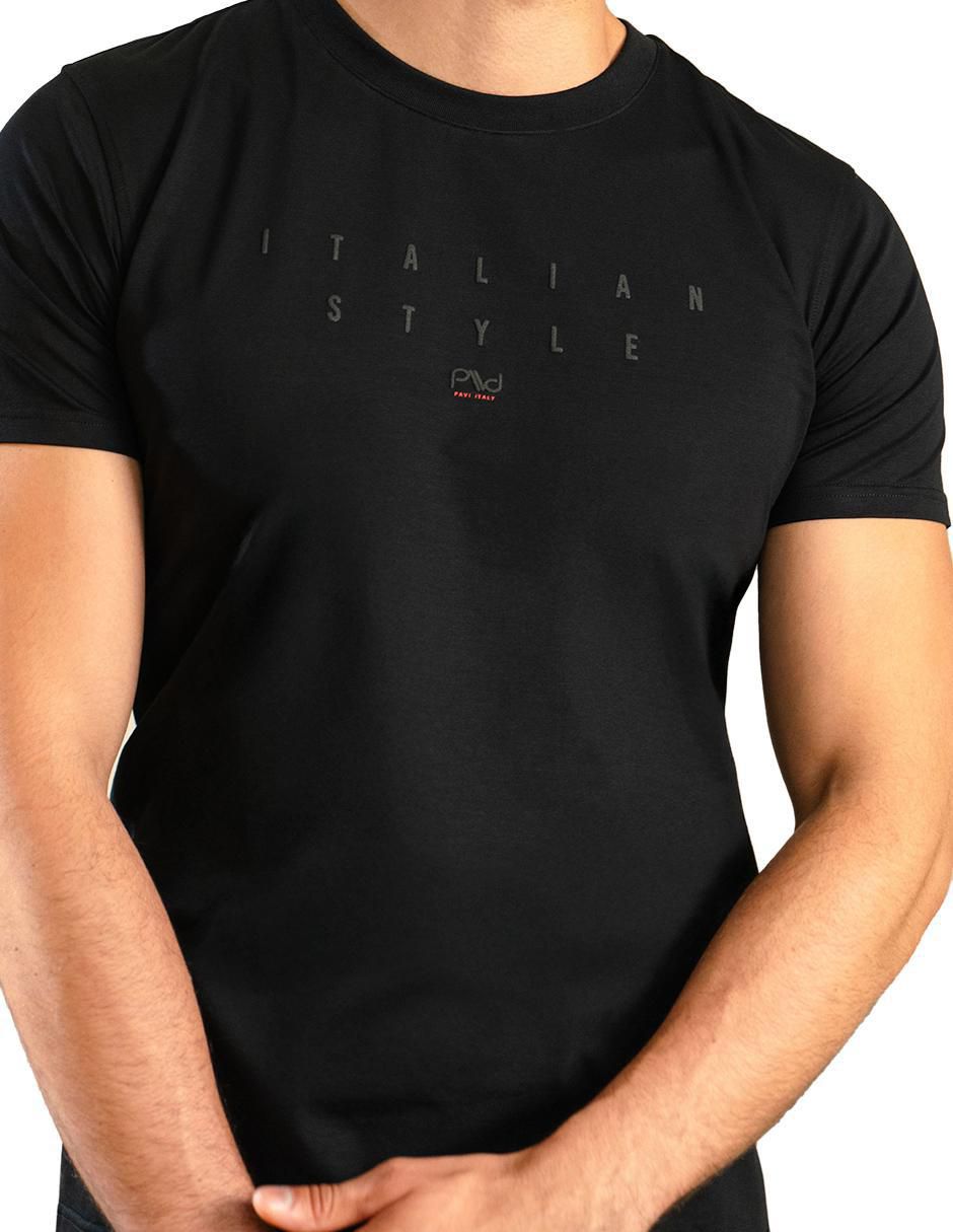 Playera cuello redondo para hombre 2