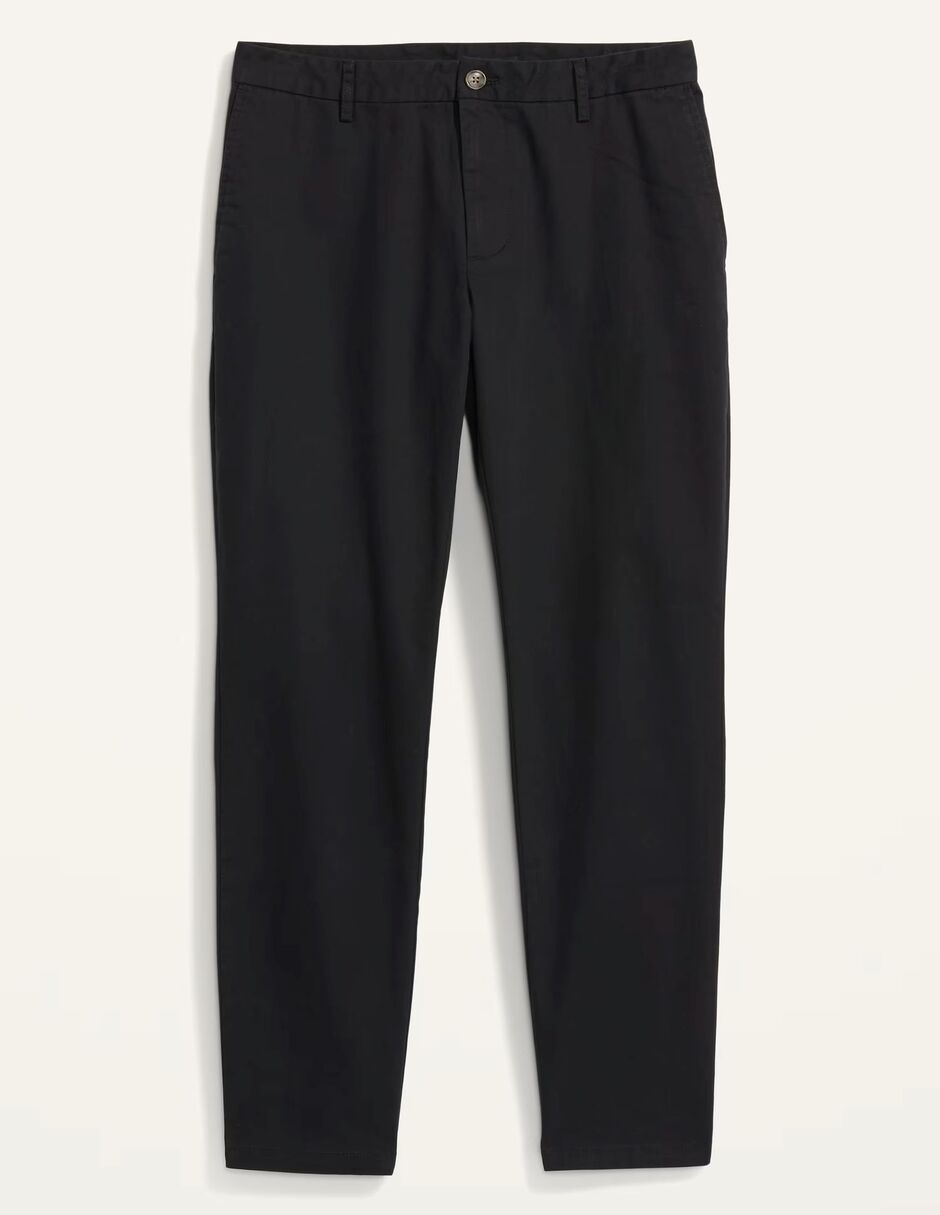Pantalón chino regular de algodón para hombre 4